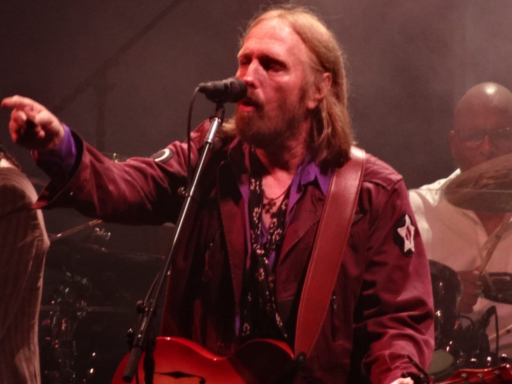 Tom Petty at Fenway Park in 2014. (Courtesy of Roza Yarchun)