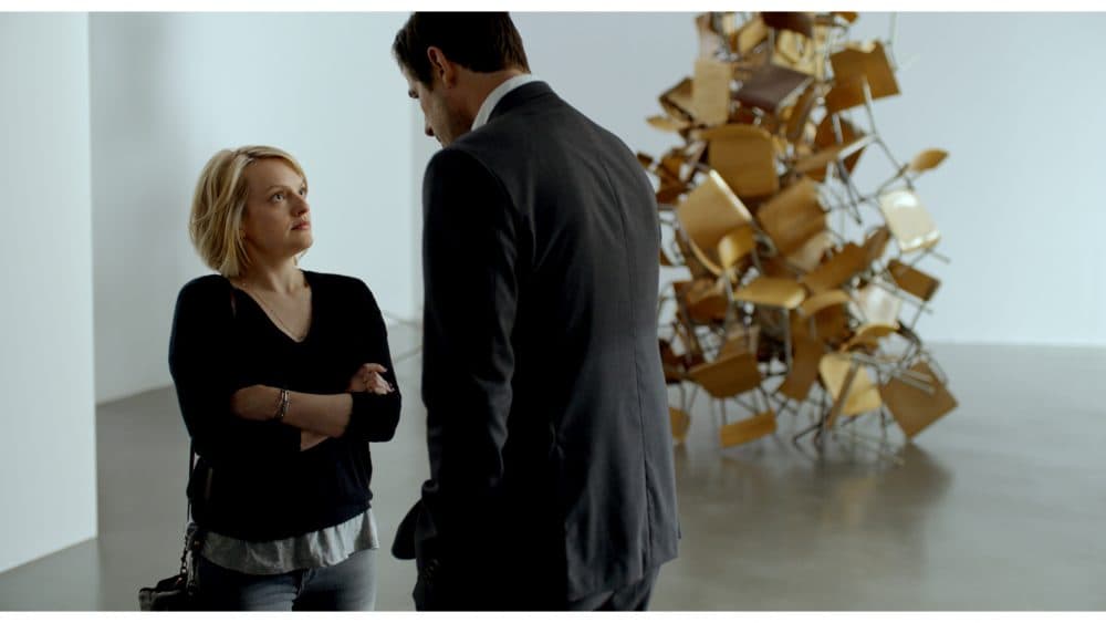 Elisabeth Moss and Claes Bang in &quot;The Square.&quot; (Courtesy Magnolia Pictures)