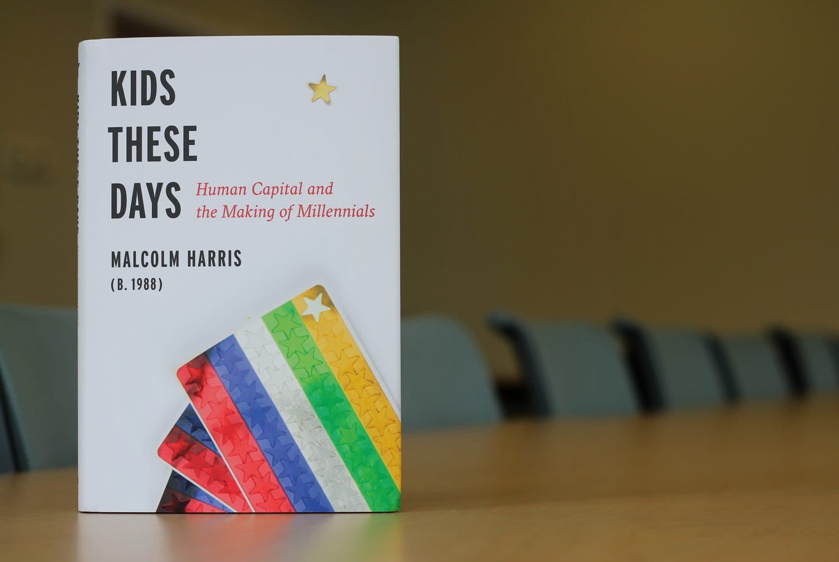 Malcolm Harris' "Kids These Days." (Amy Gorel/WBUR)