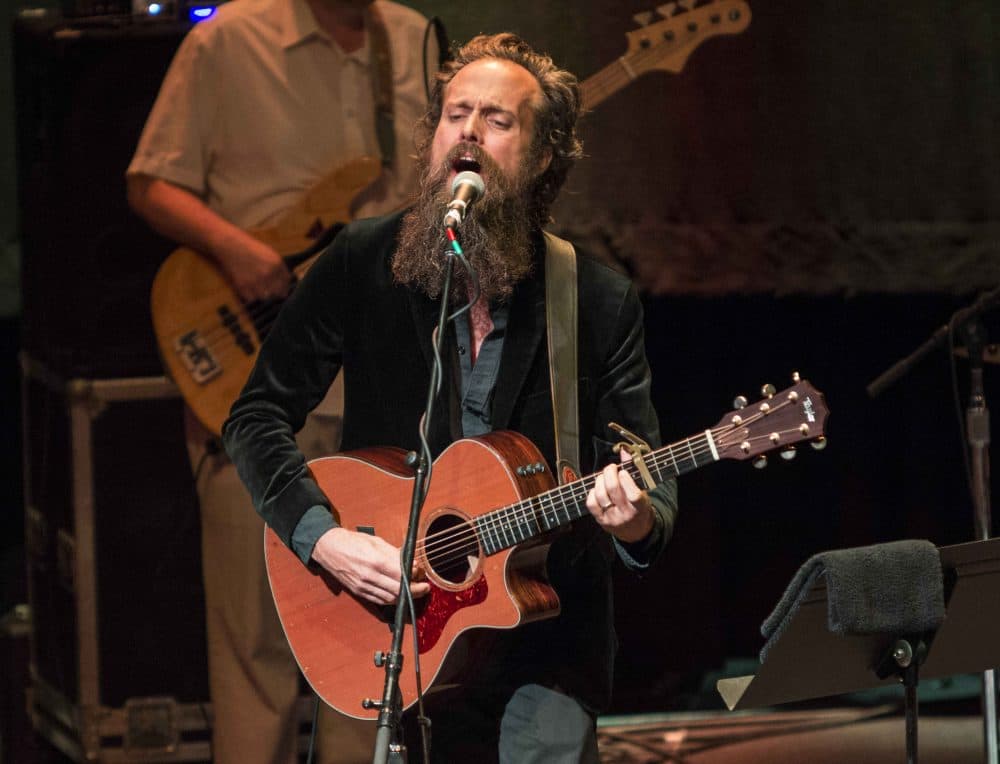 Sam Beam as Iron &amp; Wine performs in Atlanta in July 2015. (Robb D. Cohen/Invision/AP)