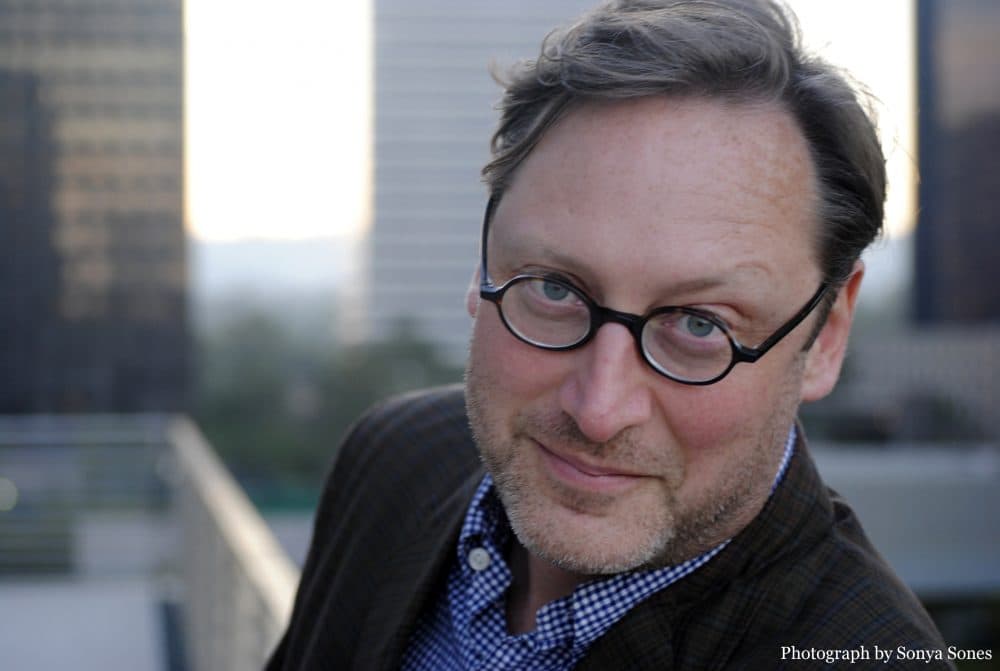 National Book Award-winning author M.T. Anderson's new book is "Landscape With Invisible Hand." (Courtesy Candlewick Press)
