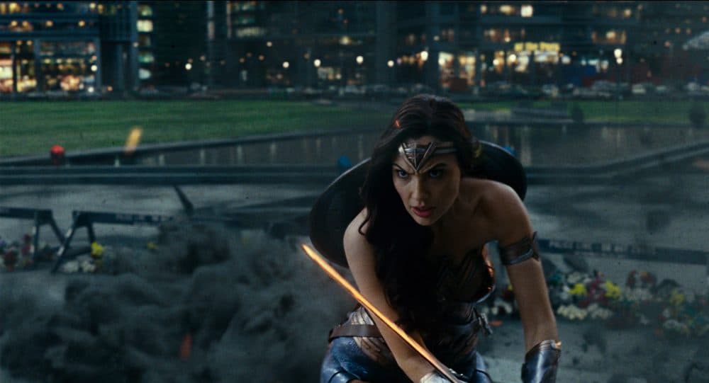 Gal Gadot as Wonder Woman in &quot;Justice League.&quot; (Courtesy Warner Bros./DC Comics)