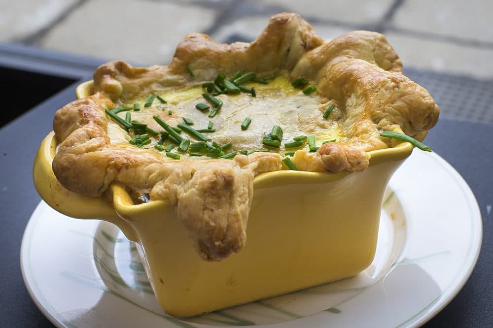 Turkey pot pie. (Jesse Costa/WBUR)