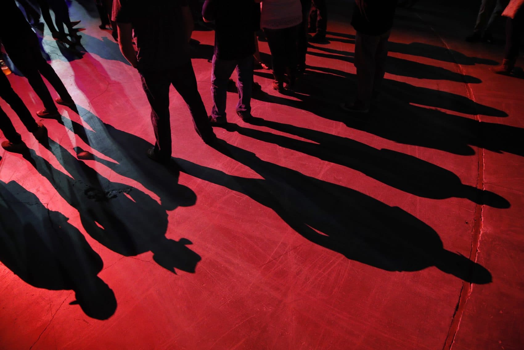 People attend a benefit concert honoring first responders and those affected by the recent mass shooting, Thursday, Oct. 19, 2017, in Las Vegas. (John Locher/AP)