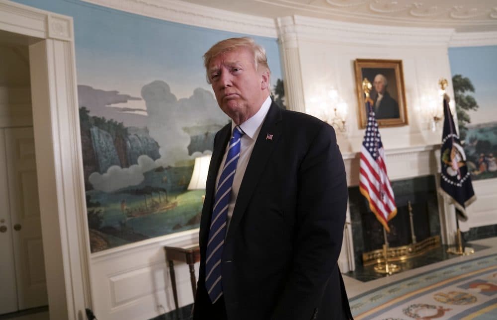 In this Wednesday, Nov. 15, 2017 file photo, President Donald Trump is pictured in the White House, in Washington. (Pablo Martinez Monsivais/AP)