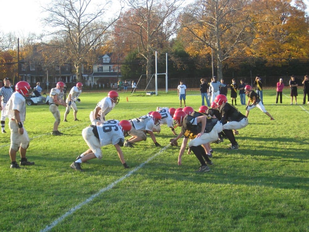 As a house football coach at the Lawrenceville School in New Jersey, Bill Littlefield only knew four plays. (Burntorange72 via Wikimedia Commons)