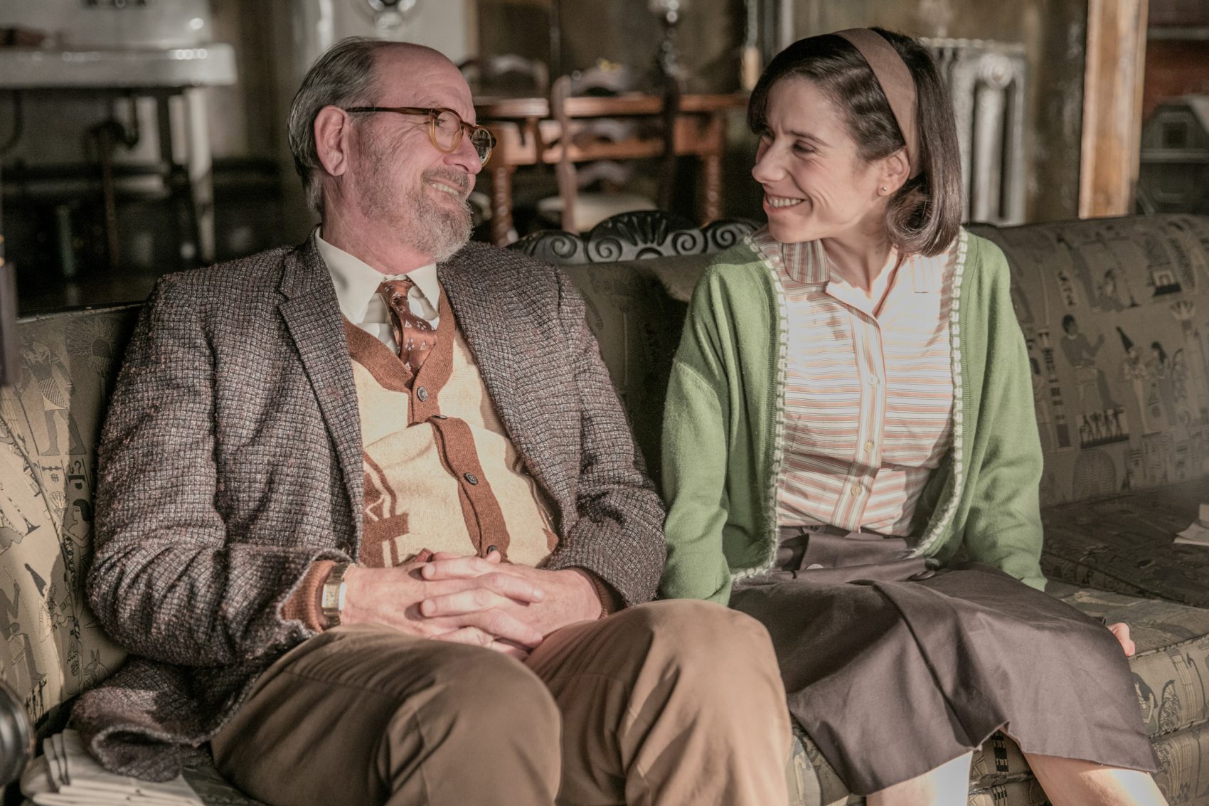 Richard Jenkins as Giles and Sally Hawkins as Elisa in "The Shape of Water." (Courtesy Kerry Hayes/Twentieth Century Fox Film)