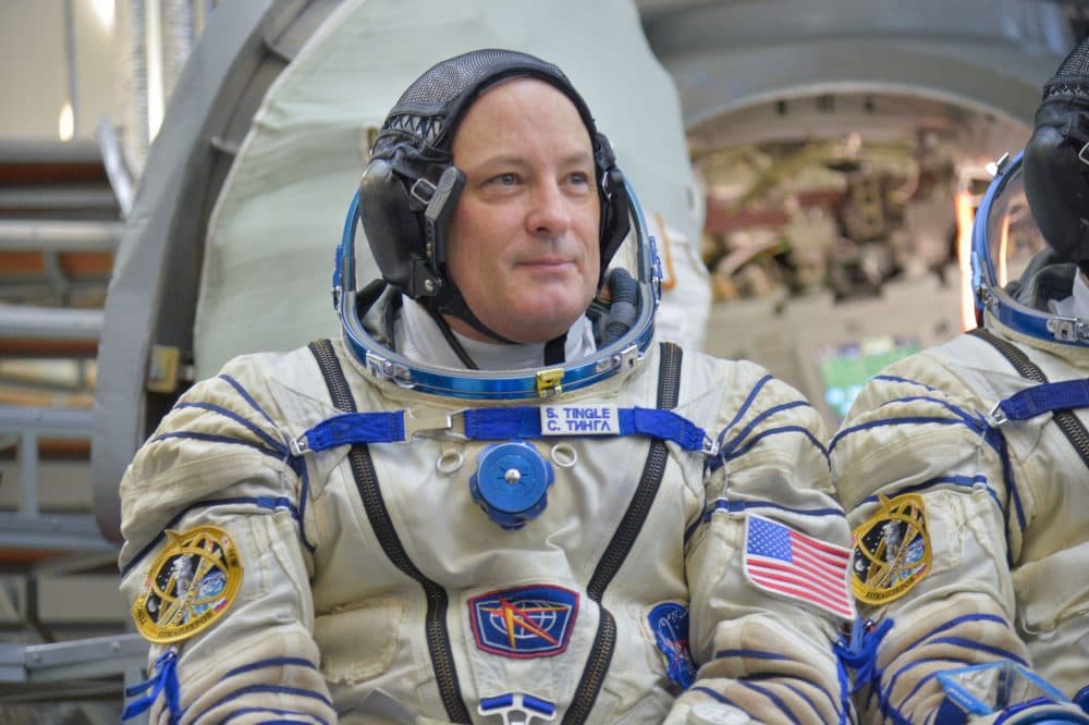 Astronaut Scott Tingle, on Nov. 29 (Courtesy Elizabeth Weissinger/NASA)
