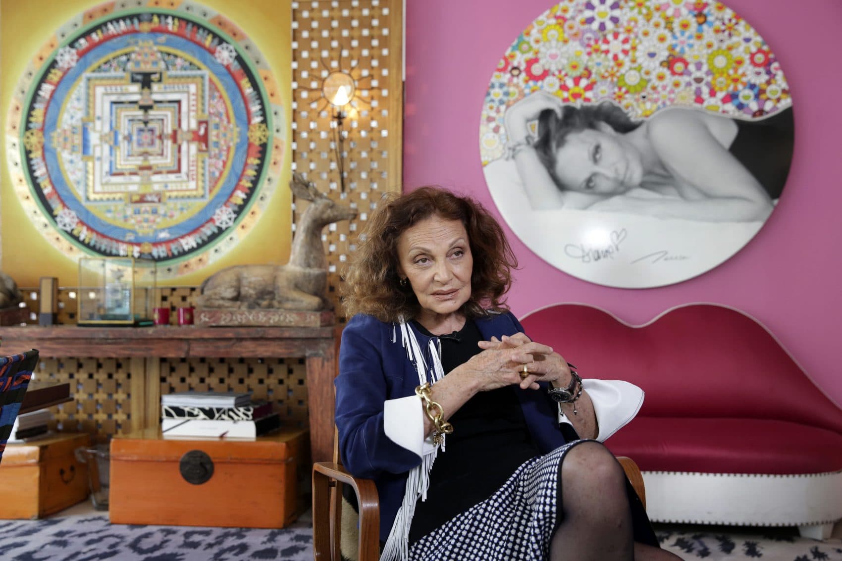 Designer Diane Von Furstenberg (Richard Drew/AP)