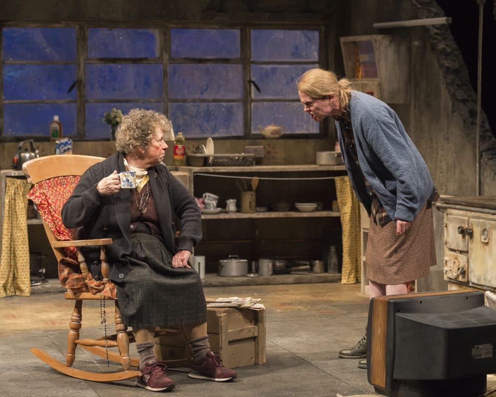 Marie Mullen and Aisling O'Sullivan in &quot;The Beauty Queen of Leenane&quot; at the Paramount Center. (Courtesy Craig Schwartz)