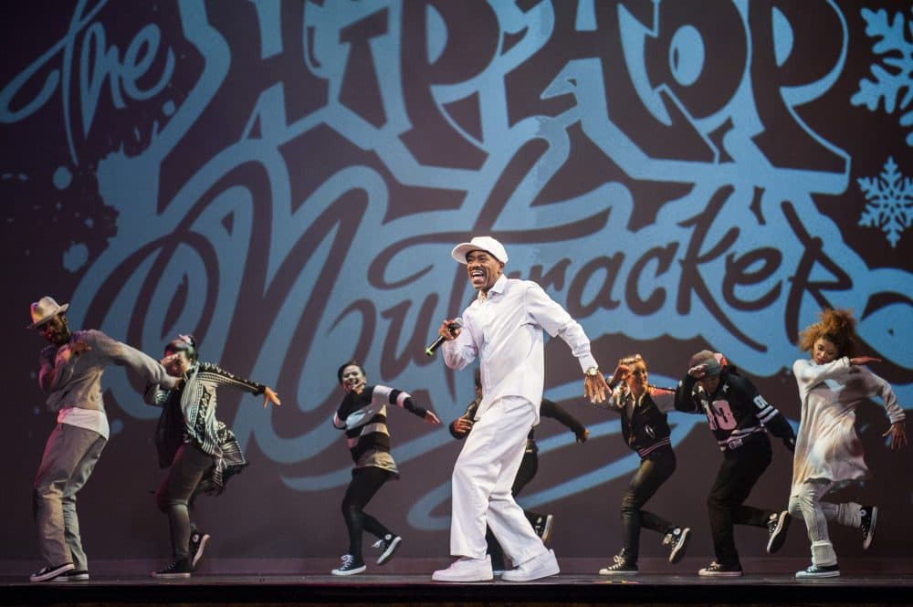 Kurtis Blow performs in &quot;The Hip Hop Nutcracker.&quot; (Courtesy Timothy Norris)