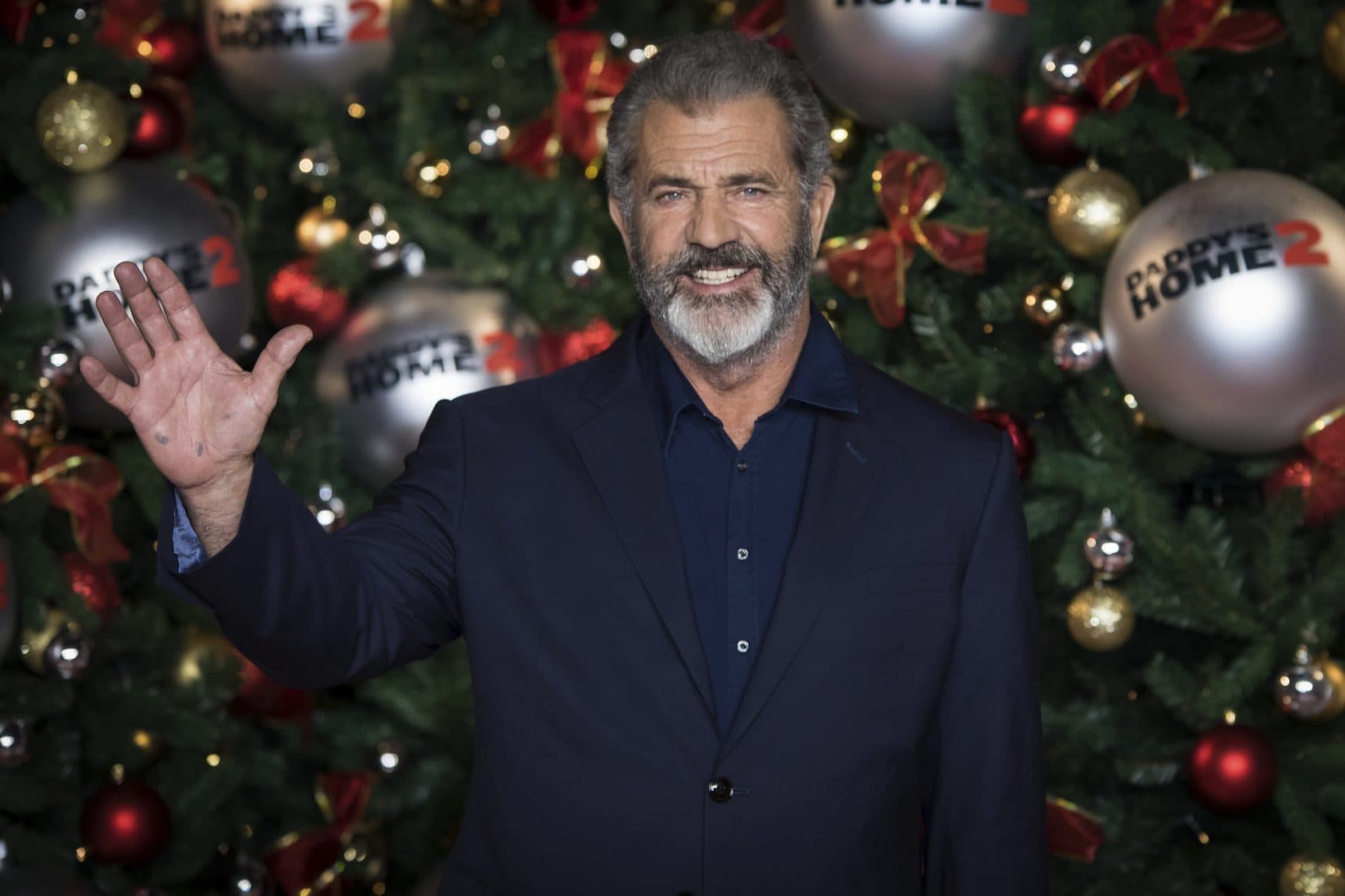 Mel Gibson poses for photographers upon arrival at the premiere of the film "Daddys Home 2", in November. (Vianney Le Caer/Invision/AP)