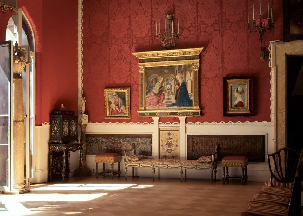 The Raphael Room as seen before the restoration process. (Courtesy Isabella Gardner Museum)