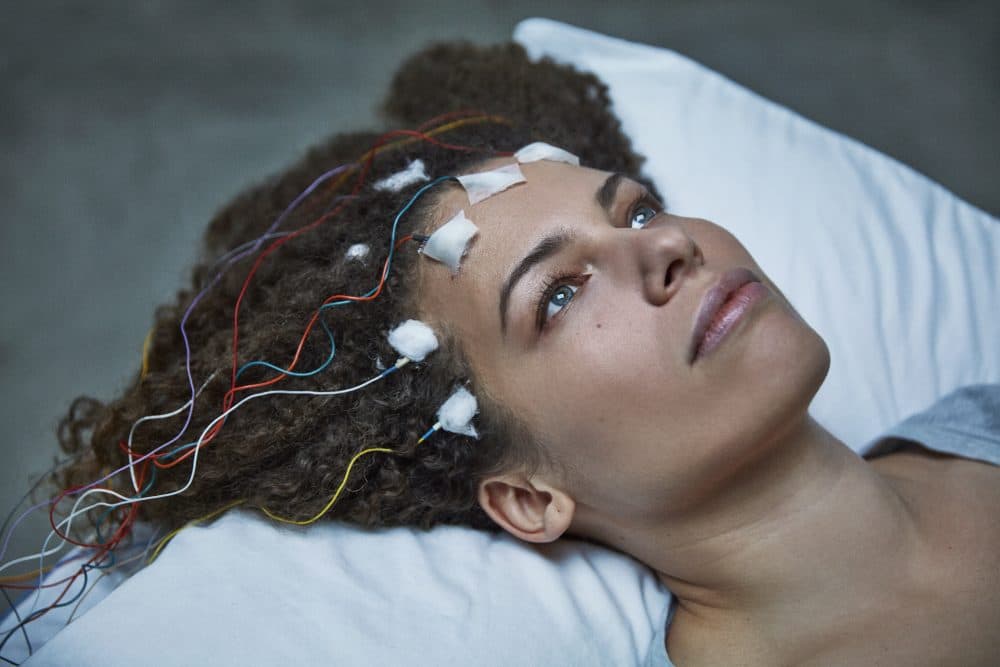 Disbelieved by doctors, Jennifer Brea turns the camera on herself to reveal the hidden world of chronic fatigue syndrome in her film, &quot;Unrest.&quot; (Courtesy Jason Frank Rothenberg)