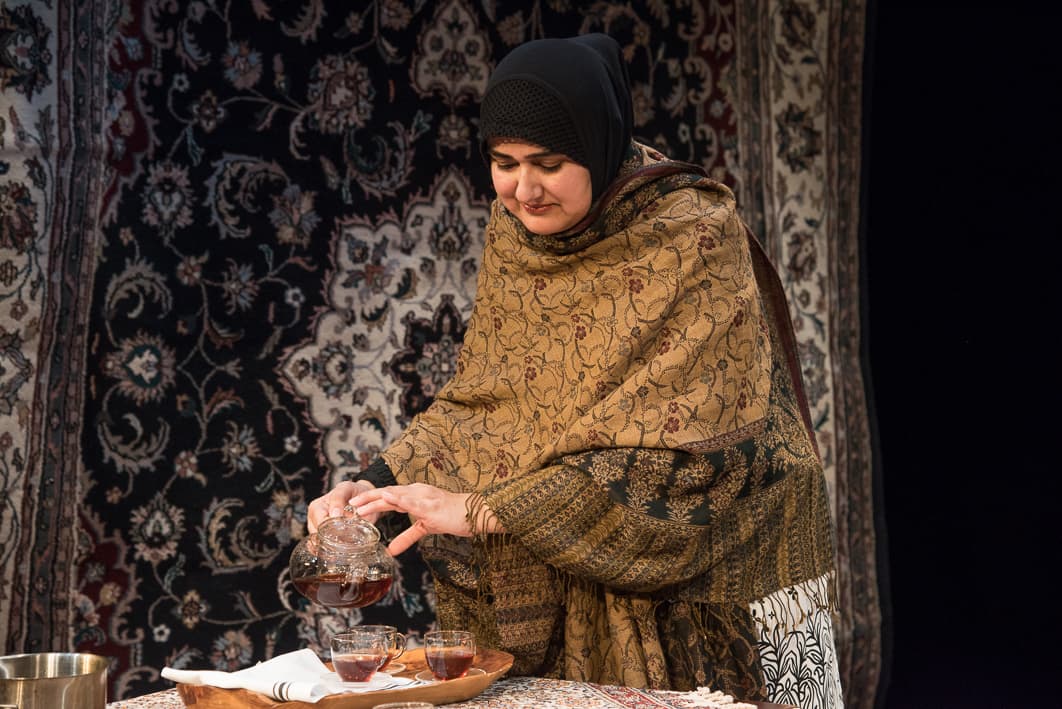 Rohina Malik in "Unveiled." (Courtesy Andrew Brilliant/Brilliant Pictures)