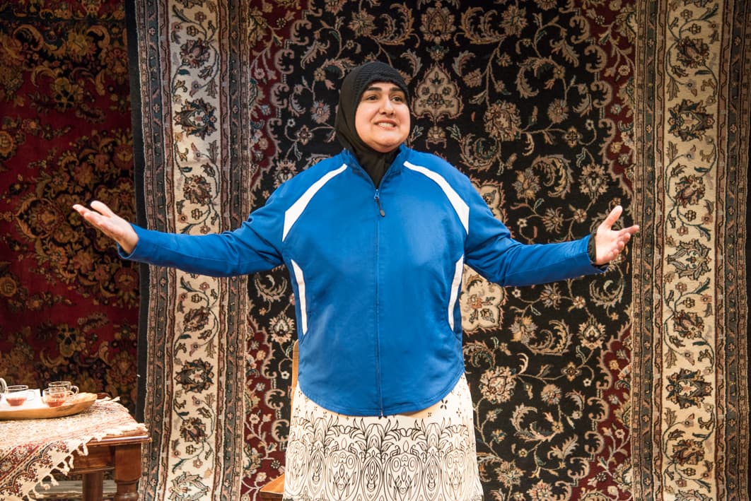Rohina Malik in "Unveiled." (Courtesy Andrew Brilliant/Brilliant Pictures)
