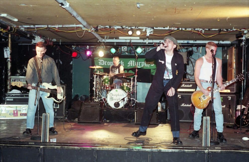 The Dropkick Murphys during sound check of their &quot;Do or Die&quot; record release show at The Middle East on Feb. 8, 1998. (Courtesy of Jay Hale)