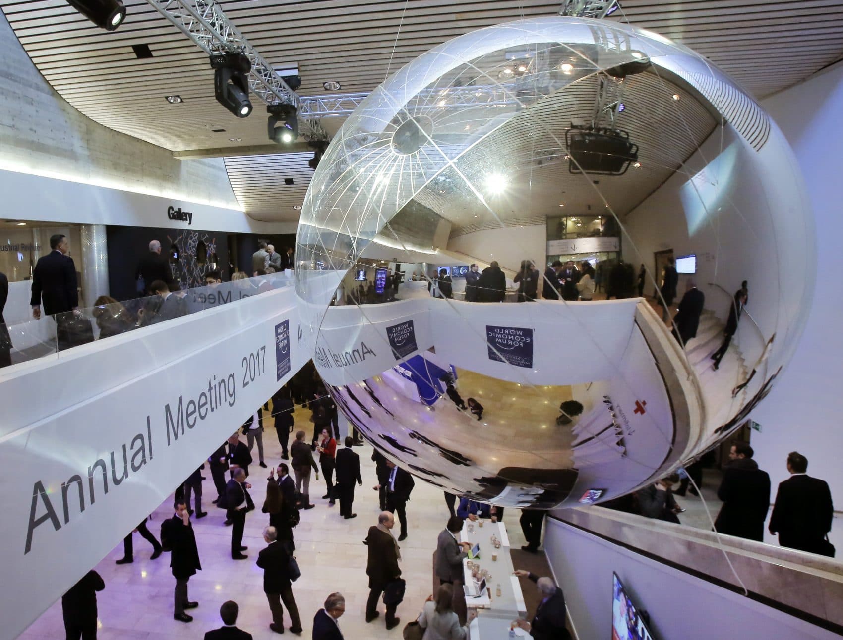 Davos Economists: U.S. Leads In GDP, But Lags In Happiness And Equity