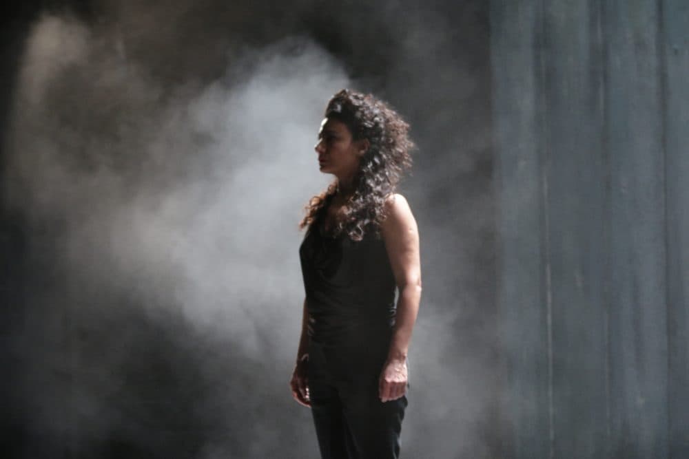 Hala Omran in &quot;In The Eruptive Mode.&quot; (Courtesy Sara Al Kut)