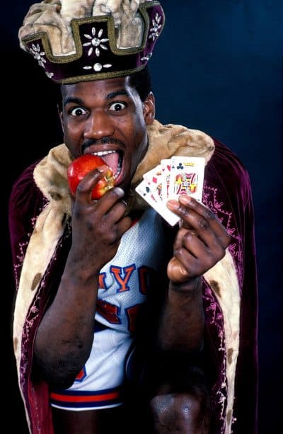 Bernard King was known as the &quot;King of New York&quot; during his time with the Knicks, but he was King of Hollywood for a short time. (George Kalinksy for Madison Square Garden) 