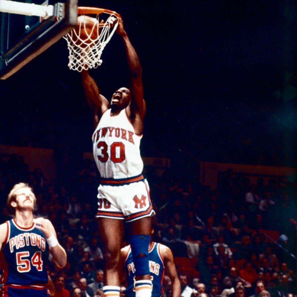 Bernard King is an NBA Hall of Famer whose road to basketball glory took a brief detour through Hollywood. (George Kalinksy for Madison Square Garden)
