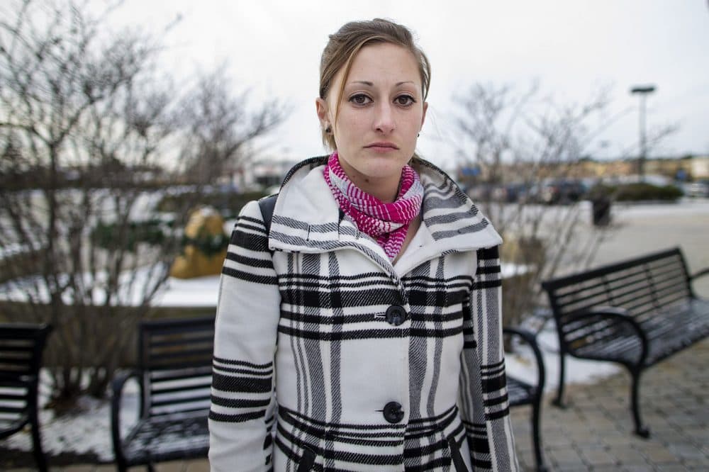 Mady Ohlman, who has now been sober for more than four years, says many drug users hit a point when the disease and the pursuit of illegal drugs crushes the will to live. (Jesse Costa/WBUR)
