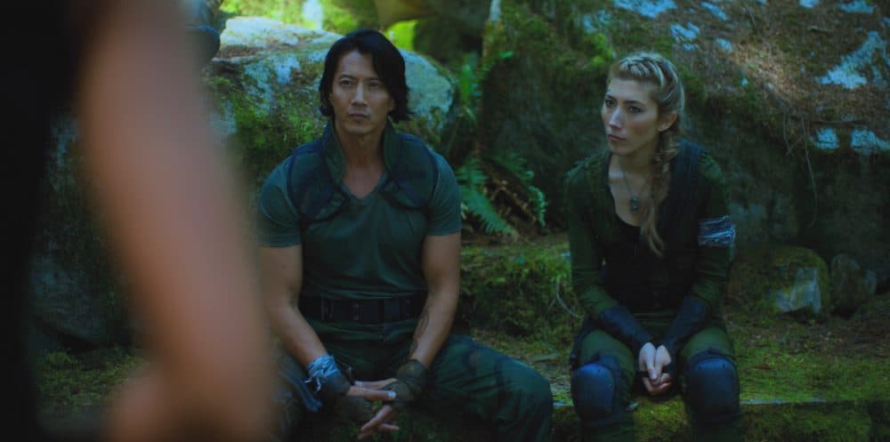 Will Yun Lee as Takeshi Kovacs and Dichen Lachman as Reileen Kawahara in &quot;Altered Carbon.&quot; (Courtesy Netflix)