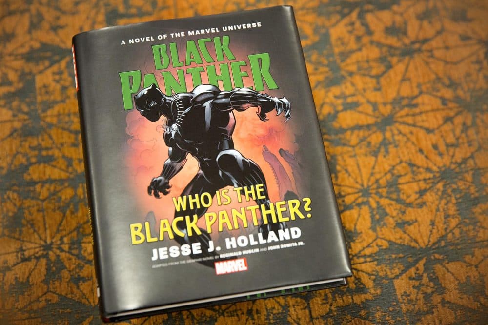 &quot;Who is the Black Panther?&quot; by Jesse J. Holland. (Robin Lubbock/WBUR)