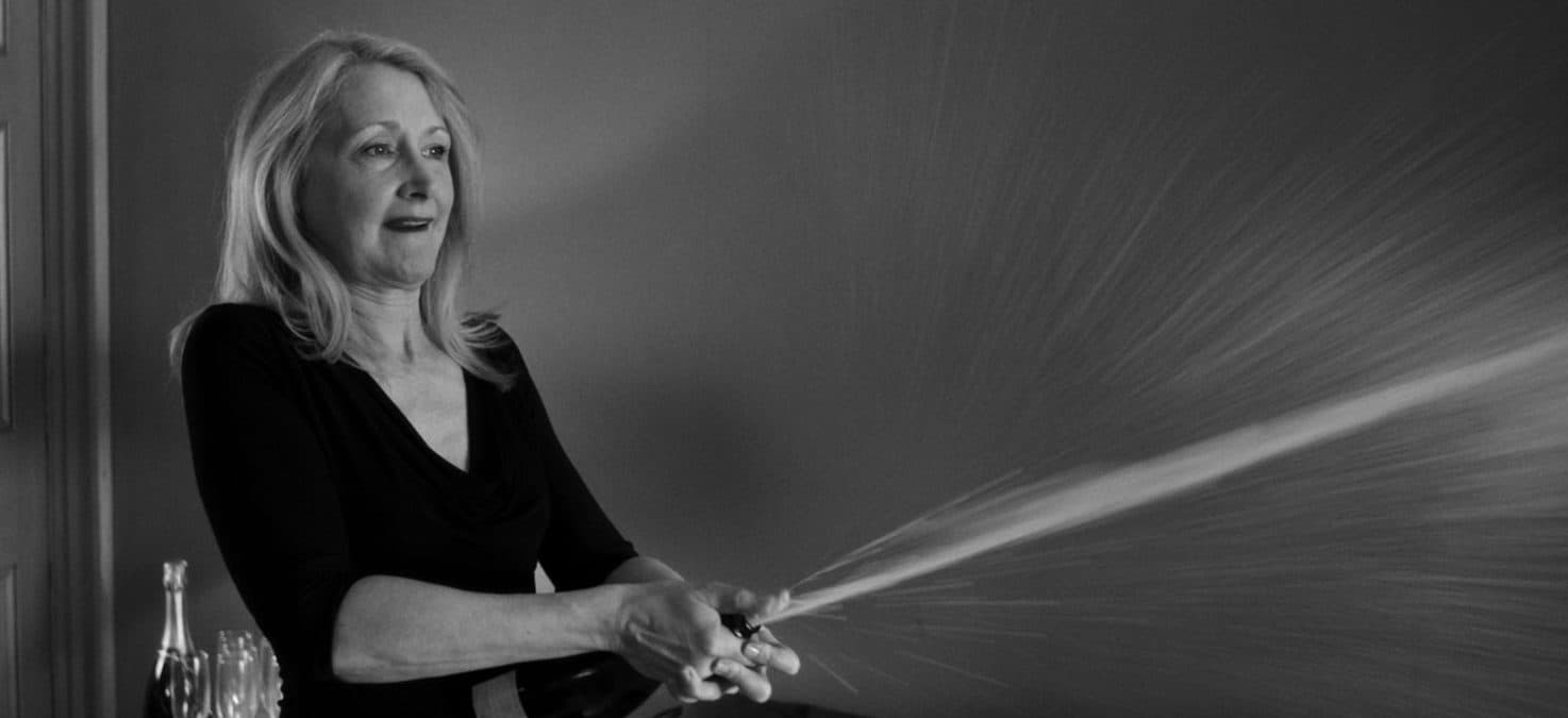Patricia Clarkson as April in "The Party." (Courtesy Roadside Attractions)