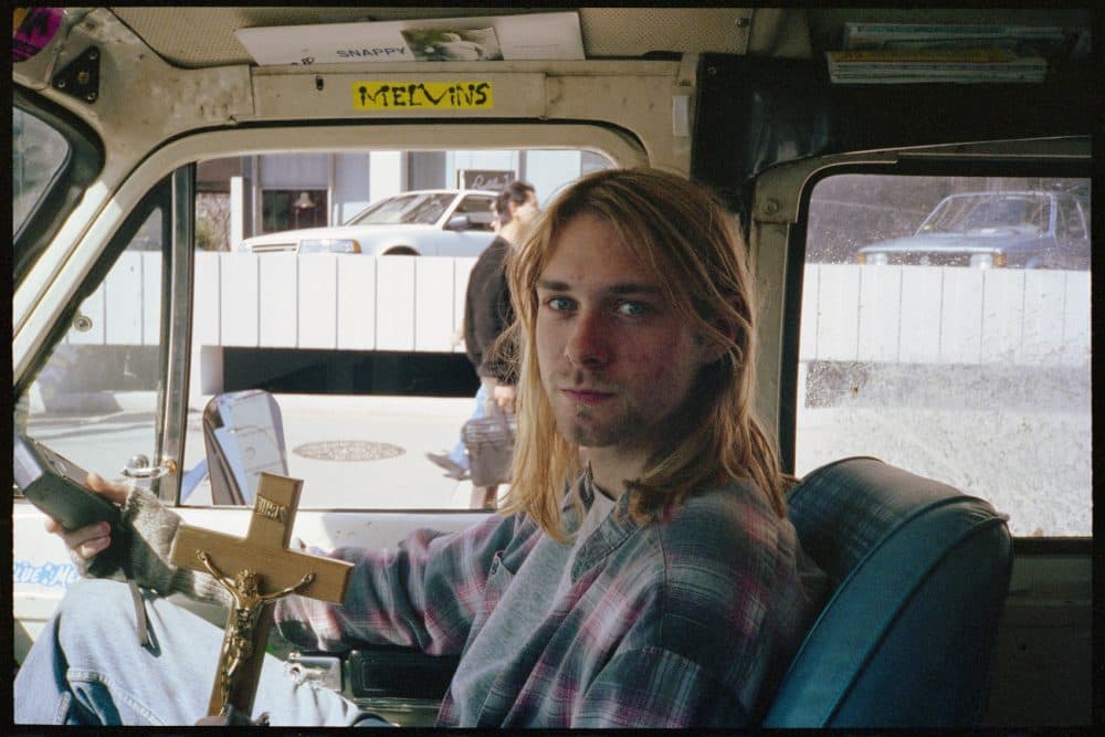 Kurt Cobain in Cambridge around the late '80s. (Courtesy JJ Gonson)