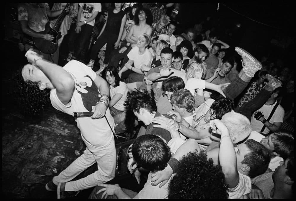 Marginal Man during a show at The Rat in the late '80s. (Courtesy JJ Gonson)
