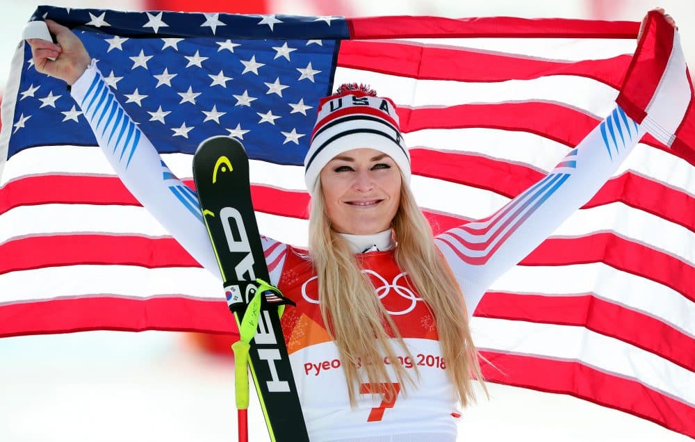Athletes like Lindsey Vonn and Adam Rippon have been making their voices heard. It's something Bill Littlefield is happy to see. (Tom Pennington/Getty Images)