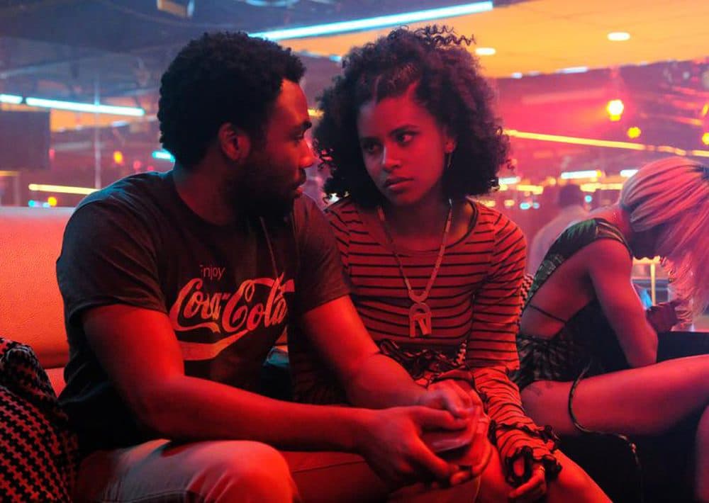 Donald Glover as Earn and Zazie Beetz as Vanessa. (Courtesy FX)
