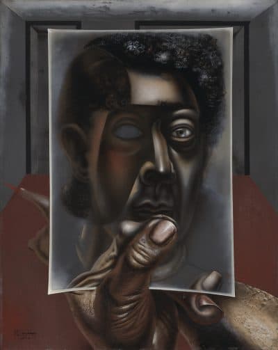 David Alfaro Siqueiros' &quot;Autorretrato con espejo&quot; (&quot;Self-portrait with Mirror&quot;), 1937. (Courtesy Museum of Fine Arts, Boston)