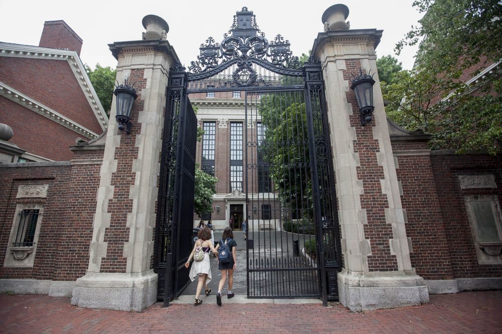 Harvard University (Joe Difazio/WBUR)