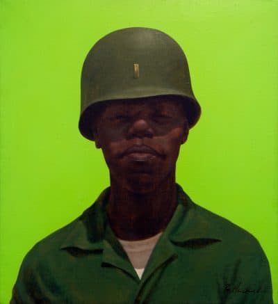 Barkley L. Hendricks' &quot;FTA,&quot; 1968. (Courtesy Eduardo Rivera)