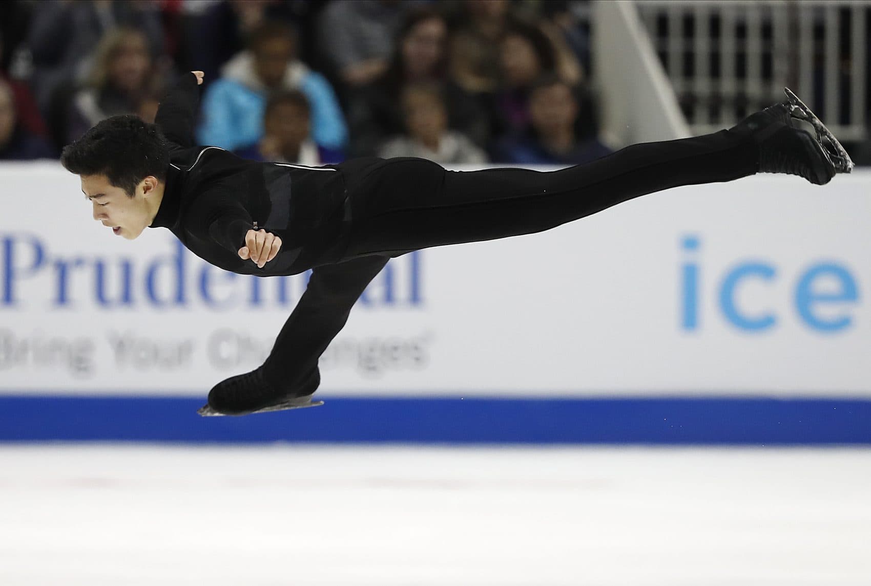 In this Saturday, Jan. 6, 2018, file photo, Nathan Chen performs during the men's free skate event at the U.S. Figure Skating Championships in San Jose, Calif. (Tony Avelar/AP)