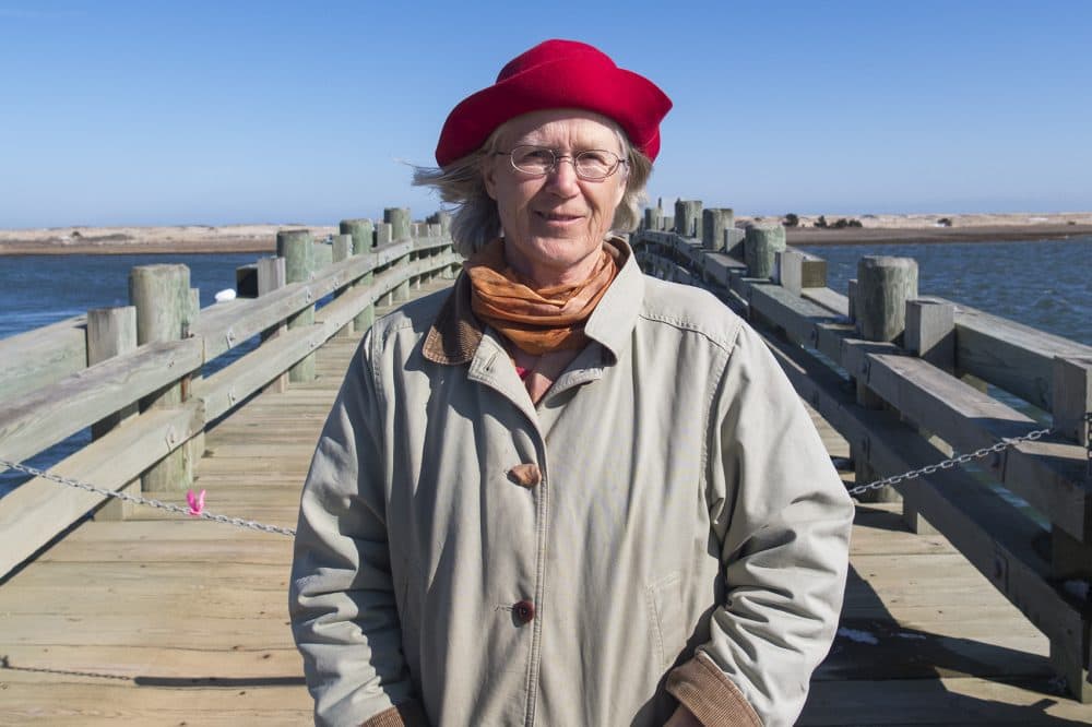 Chappaquiddick resident Margaret Knight. (Andrea Shea/WBUR)