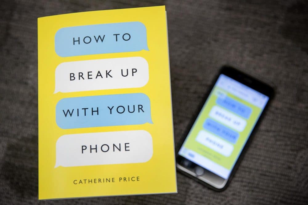 &quot;How to Break Up with Your Phone,&quot; by Catherine Price. (Robin Lubbock/WBUR)