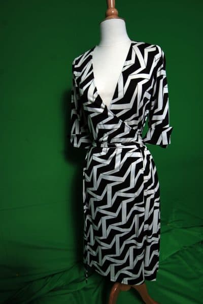 An example of a Diane von Furstenberg jersey wrap dress. (Shoun A. Hill/AP)