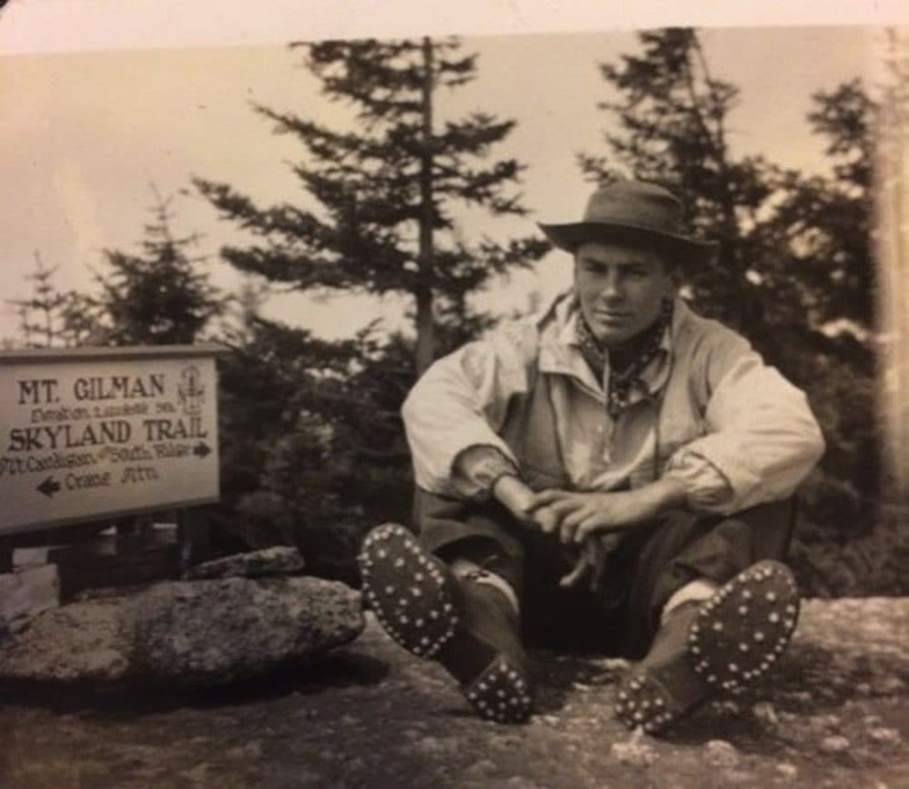Frank Carlson, in his saddle shoes (Courtesy Julia Carlson)