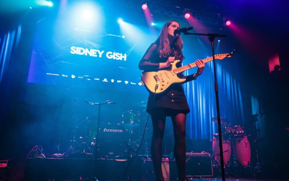 Sidney Gish performing at the Boston Music Awards. (Courtesy Ben Stas/Redefined)