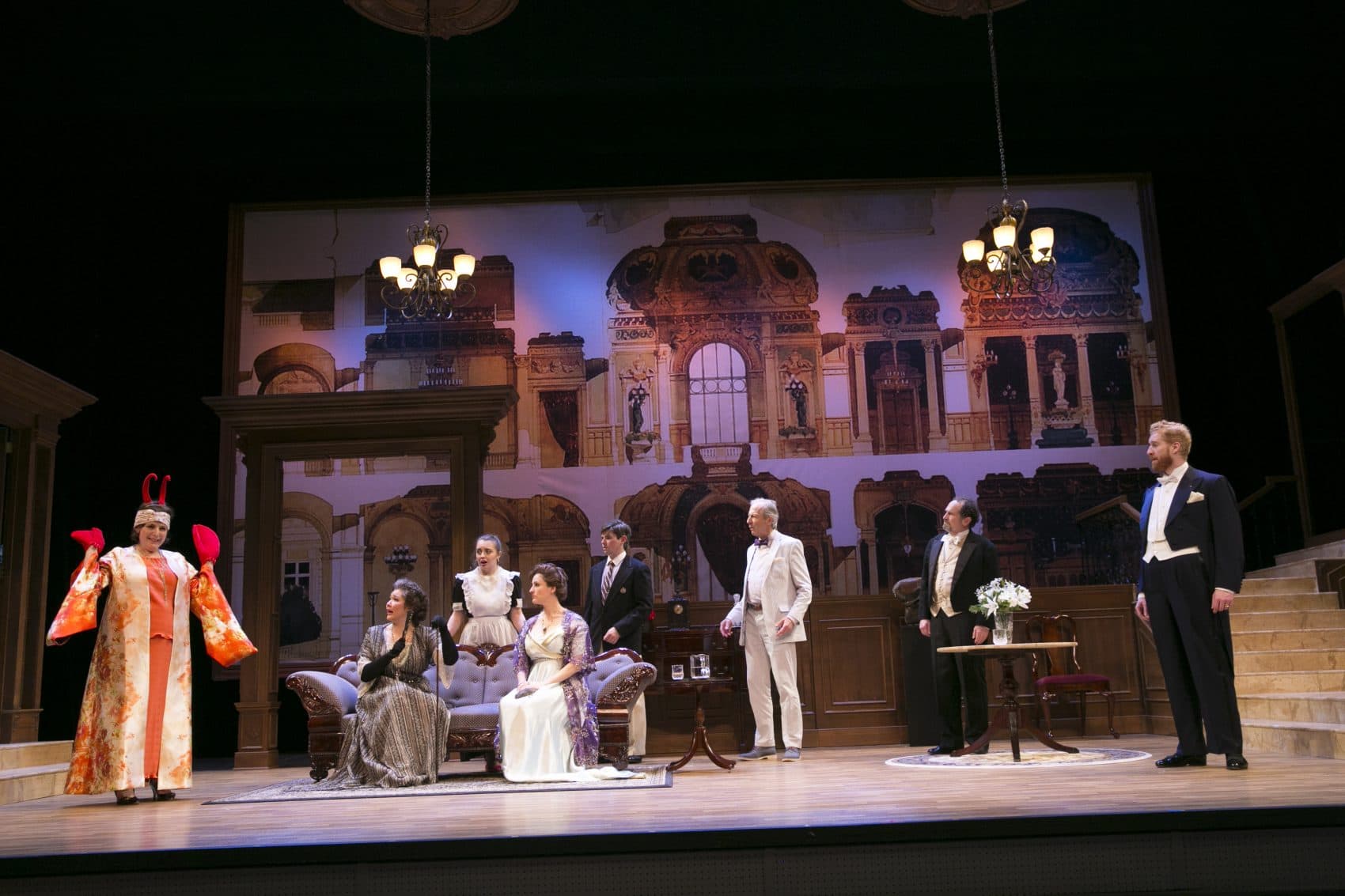 The cast of "Old Money." (Courtesy Evgenia Eliseeva)