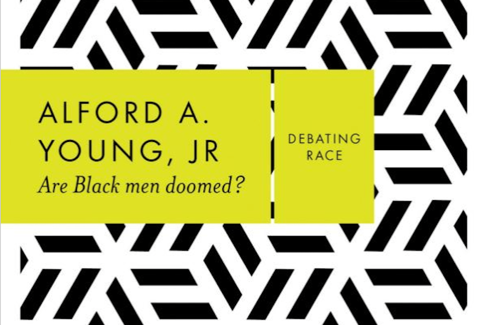 The cover of a new book, &quot;Are Black Men Doomed?&quot; 