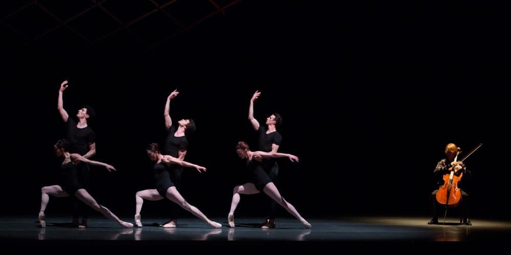 Boston Ballet in Jorma Elo's &quot;Bach Cello Suites.&quot; (Courtesy Rosalie O'Connor/Boston Ballet)