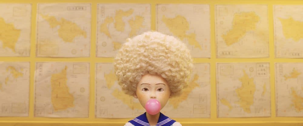 Greta Gerwig voices Tracy Walker in Wes Anderson’s “Isle of Dogs.” (Courtesy Fox Searchlight Pictures)