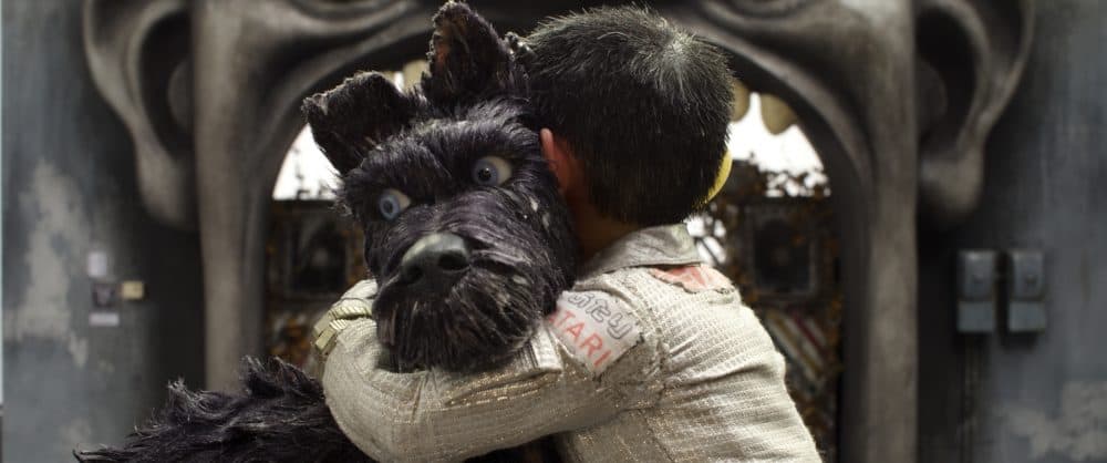 Bryan Cranston voices the dog Chief and Koyu Rankin voices Atari Kobayashi in Wes Anderson's &quot;Isle of Dogs.&quot; (Courtesy Fox Searchlight Pictures)