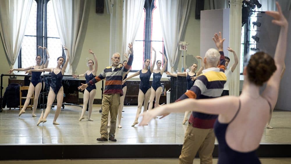 A pillar of the local dance community, José Mateo is stepping back from directing his troupe to spend more time on education and outreach initatives. (Robin Lubbock/WBUR)