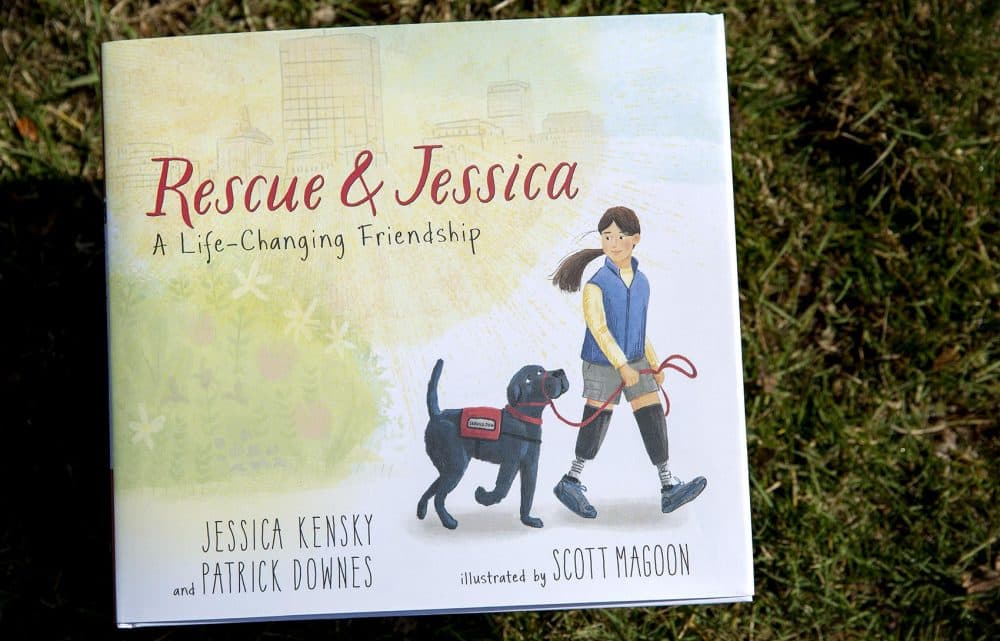 &quot;Rescue & Jessica,&quot; by Jessica Kensky and Patrick Downes, illustrated by Scott Magoon. (Robin Lubbock/WBUR)