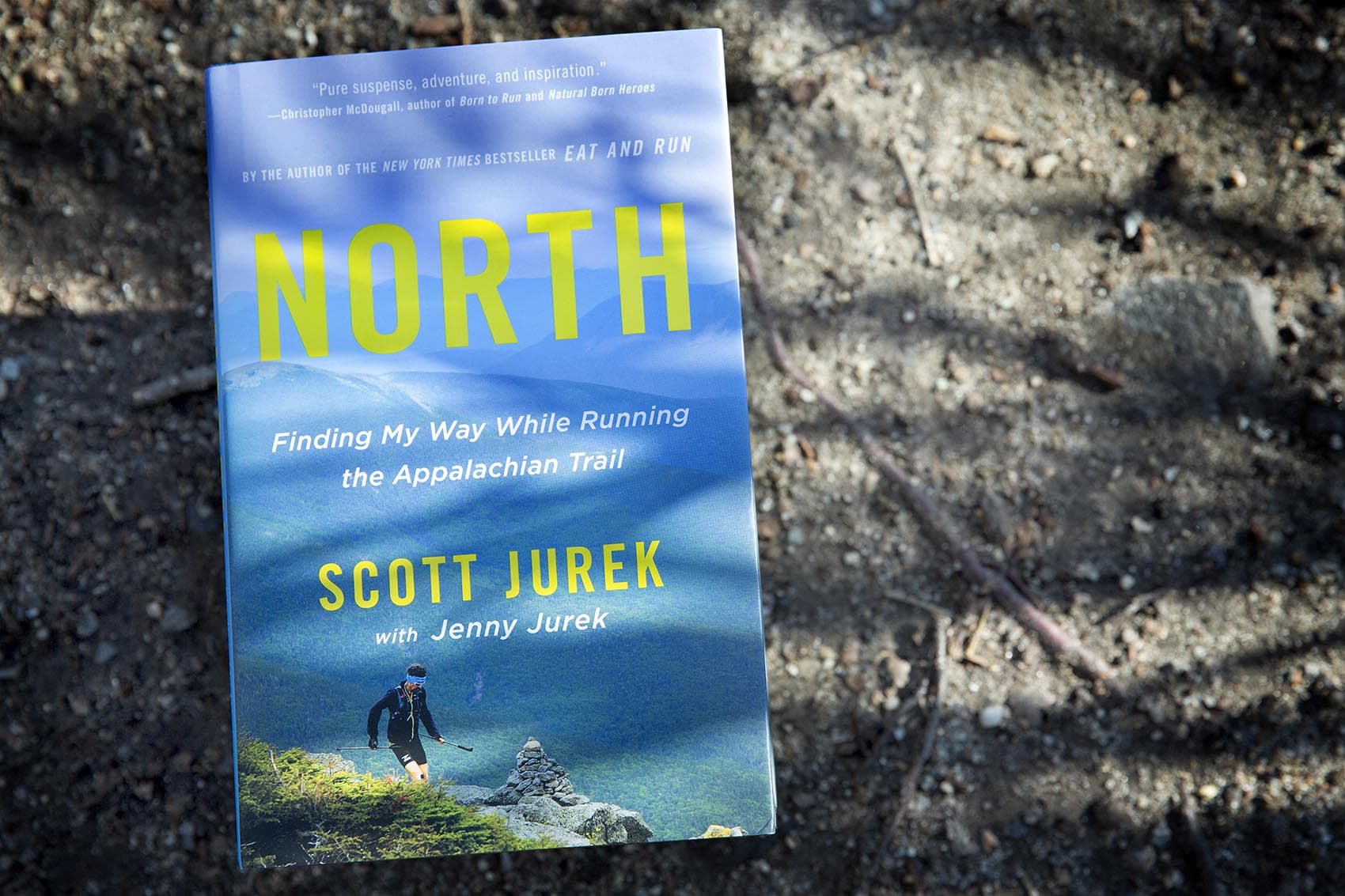 "North," by Scott Jurek, with Jenny Jurek. (Robin Lubbock/WBUR)